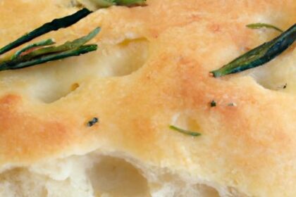 Rustic Homemade Focaccia: Rosemary & Sea Salt Delight