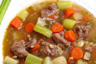 Hearty Beef and Barley Soup: A Comforting Classic Recipe