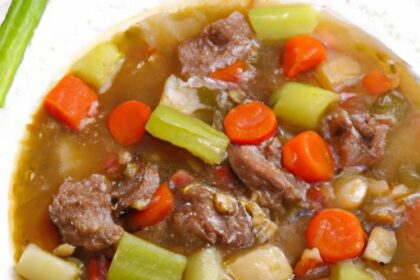 Hearty Beef and Barley Soup: A Comforting Classic Recipe