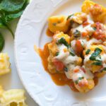 Hearty Stuffed Shells with Creamy Tofu Ricotta Delight