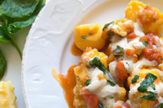 Hearty Stuffed Shells with Creamy Tofu Ricotta Delight