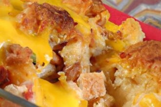 Hearty Chicken and Cornbread Casserole: A Comfort Classic