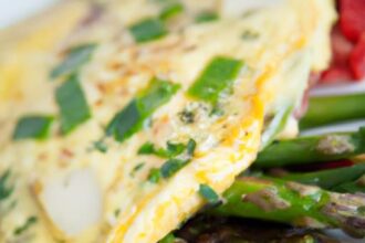 Elevate Brunch with Asparagus & Goat Cheese Frittata Delight