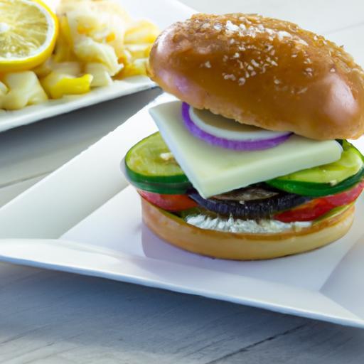 Savor the Flavor: Lamb Burger with Feta and Tzatziki Twist