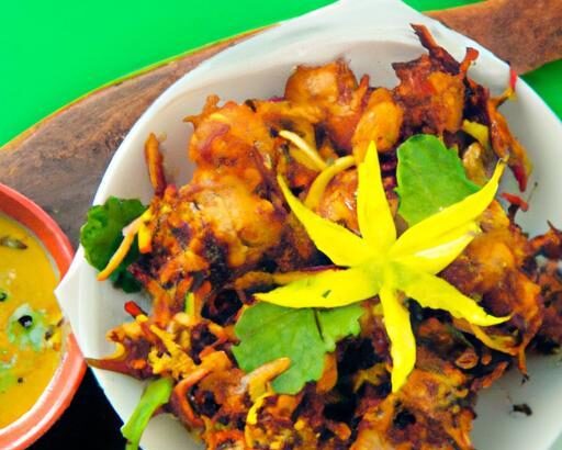 Crispy Onion Bhaji: A Flavorful Indian Snack Delight