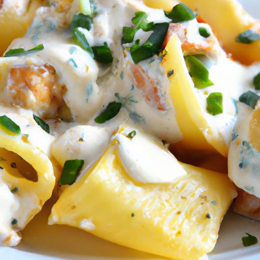 Hearty Stuffed Shells with Creamy Tofu Ricotta Delight