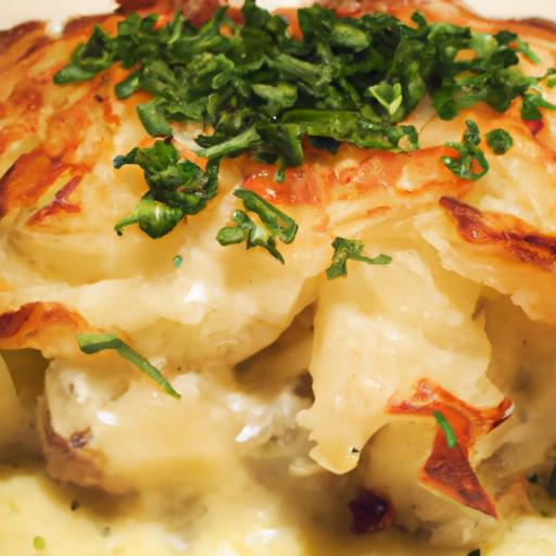 Golden Layers Unveiled: The Art of Potatoes Au Gratin