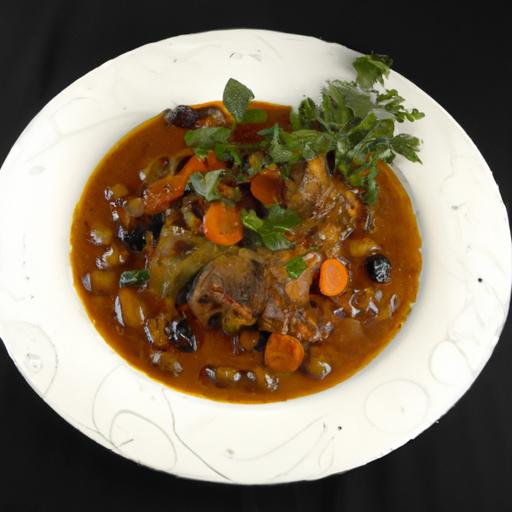 Savor the Flavors: Discover Lamb and Apricot Tagine Magic