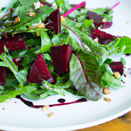 Vibrant Roasted Beet Arugula Salad: A Flavorful Twist