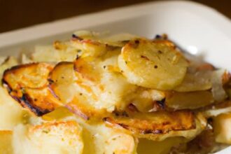Golden Layers Unveiled: The Art of Potatoes Au Gratin