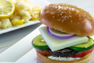 Savor the Flavor: Lamb Burger with Feta and Tzatziki Twist