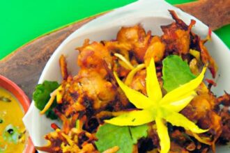 Crispy Onion Bhaji: A Flavorful Indian Snack Delight