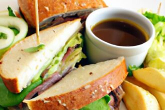 Savor the Classic: The Irresistible French Dip Sandwich