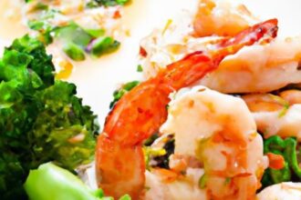 Zesty Garlic Lemon Shrimp & Broccoli: A Flavorful Feast