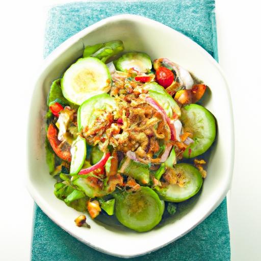 Crunchy Thai Peanut Salad: A Flavorful, Nutty Delight