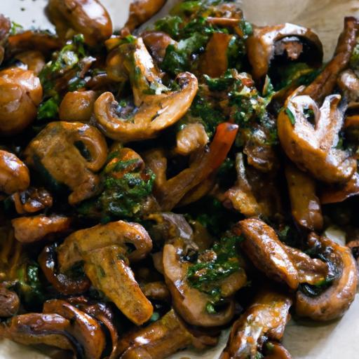 Savory Garlic Herb Roasted Mushrooms: A Flavorful Delight