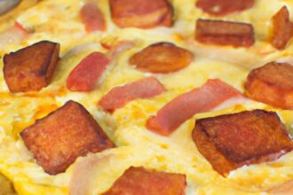 Morning Feast: How to Make Breakfast Pizza with Eggs & Sausage