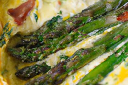 Bright Bakes: Asparagus & Goat Cheese Frittata Delights