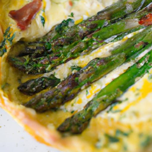 Bright Bakes: Asparagus & Goat Cheese Frittata Delights