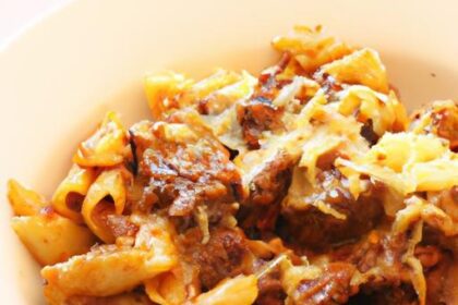 One-Pot Cheesy Beef Pasta: Quick, Comforting Dinner Delight