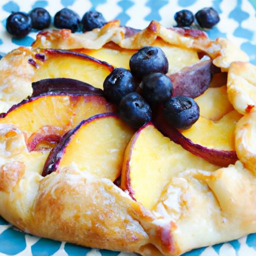 Rustic Peach Blueberry Galette: A Summer Harvest Delight