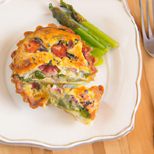 Bright Bakes: Asparagus & Goat Cheese Frittata Delights