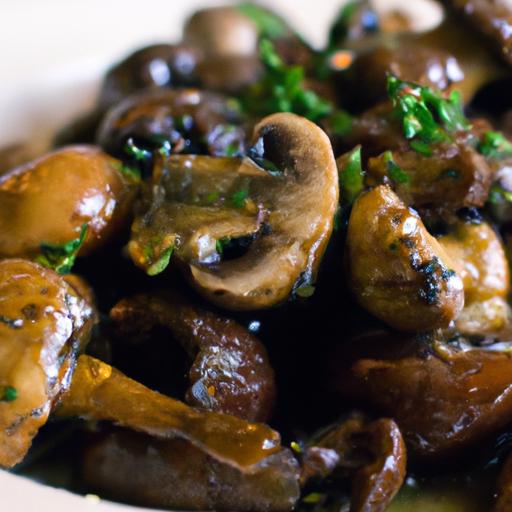 Savory Garlic Herb Roasted Mushrooms: A Flavorful Delight