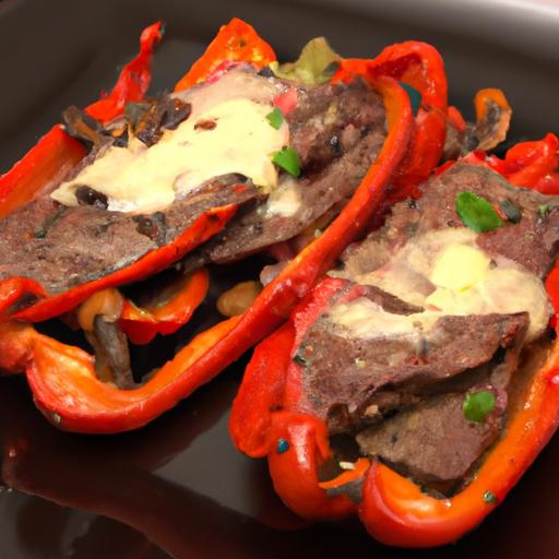 Savor the Flavor: Beef-Style Philly Cheesesteak Peppers