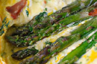 Bright Bakes: Asparagus & Goat Cheese Frittata Delights