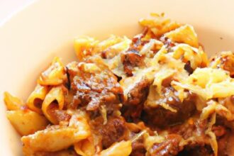 One-Pot Cheesy Beef Pasta: Quick, Comforting Dinner Delight