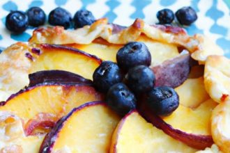 Rustic Peach Blueberry Galette: A Summer Harvest Delight