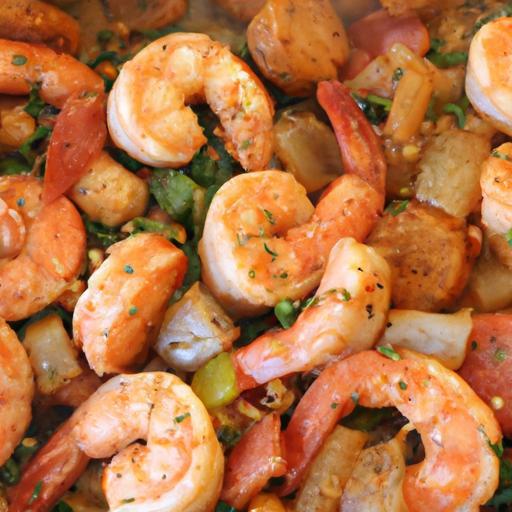 Savor the Flavor: Cajun Shrimp and Sausage Skillet Recipe