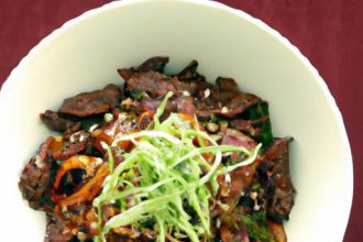 Savory Korean Beef Bowls: A Flavorful Feast in Minutes