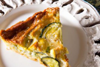Zucchini Pie Magic: A Savory Slice of Garden Delight