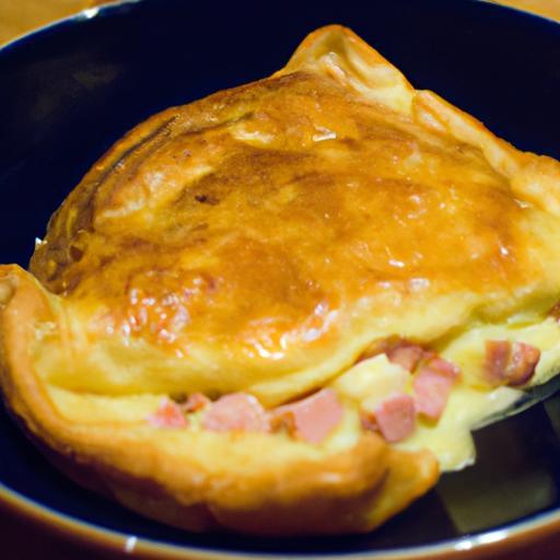 Fluffy Savory Dutch Baby: Gruyère & Ham Delight Recipe