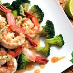 Zesty Garlic Lemon Shrimp with Crisp Broccoli Delight