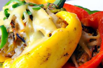 Savor the Flavor: Chicken Philly Cheesesteak Stuffed Peppers