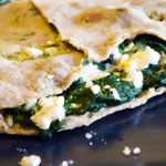 Wholesome Spinach & Ricotta Stuffed Flatbread Delight