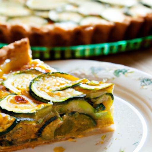 Zucchini Pie Magic: A Savory Slice of Garden Delight