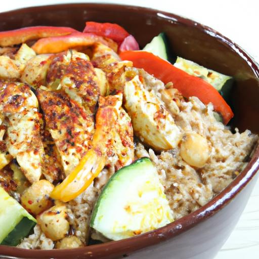 Wholesome & Easy: Crafting Your Perfect Chicken Shawarma Bowl