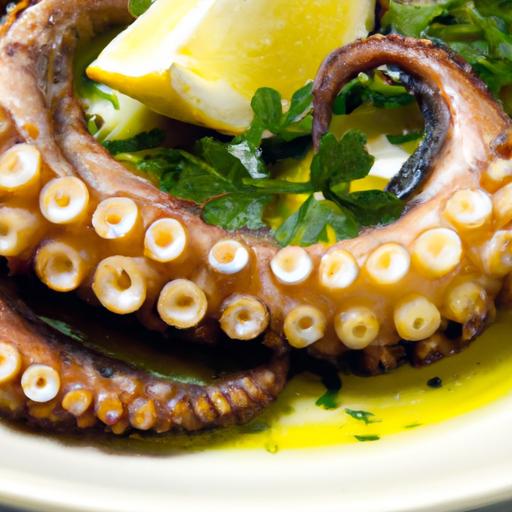 Zesty Grilled Octopus Lemon: A Citrus Seafood Delight