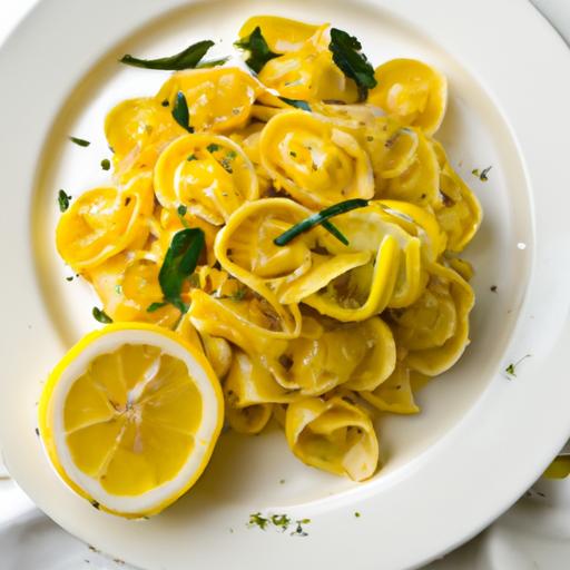 Zesty Lemon Ricotta Pasta: A Creamy Citrus Delight Recipe