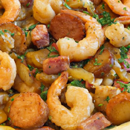 Savor the Flavor: Cajun Shrimp and Sausage Skillet Recipe