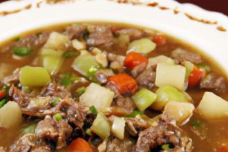 Hearty Beef and Barley Soup: A Cozy Bowl of Comfort