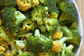 Crunchy Broccoli Salad: A Nutrient-Packed Delight Recipe