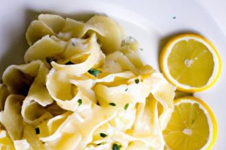 Zesty Lemon Ricotta Pasta: A Creamy Citrus Delight Recipe