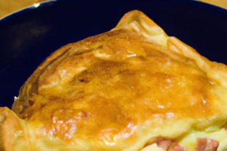 Fluffy Savory Dutch Baby: Gruyère & Ham Delight Recipe