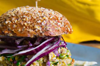 Fiery Flavor: Crafting the Ultimate Spicy Chickpea Burger