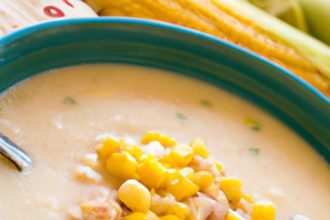 Corn Chowder Delight: Creamy Comfort in Every Spoonful